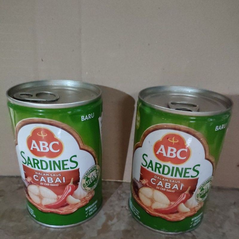 

sarden kaleng ABC besar cabe ABC Sardines in chili sauce