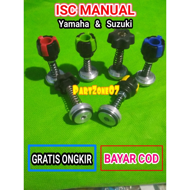 ISC manual Yamaha & Suzuki dengan KNOB