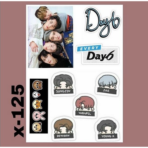 

STIKER TUMBLR DAY6 X-125