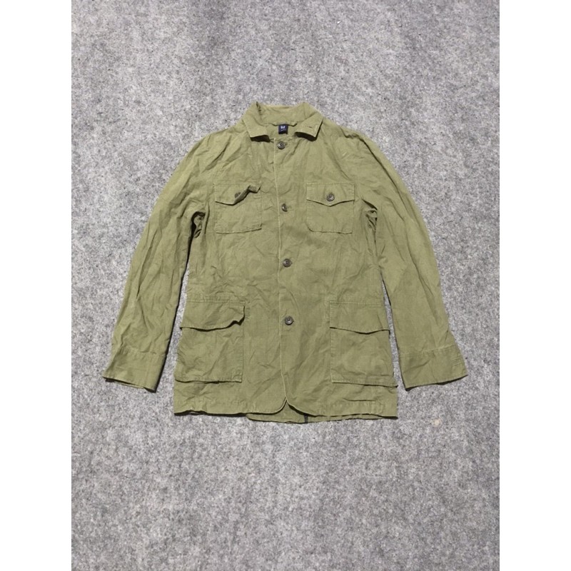 jaket parka army GAP