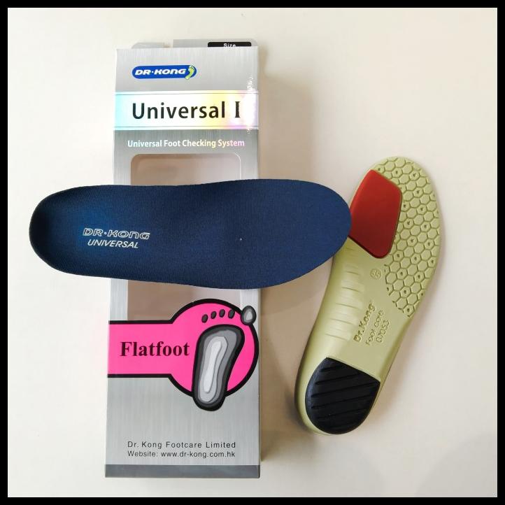Insole Sepatu Dr Kong Universal I (Flatfoot) Termurah
