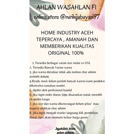 1 MALAYSIAN KHIMAR MATERIAL BABYDOLL ARMANY BY RURIHIJABSYARI-1