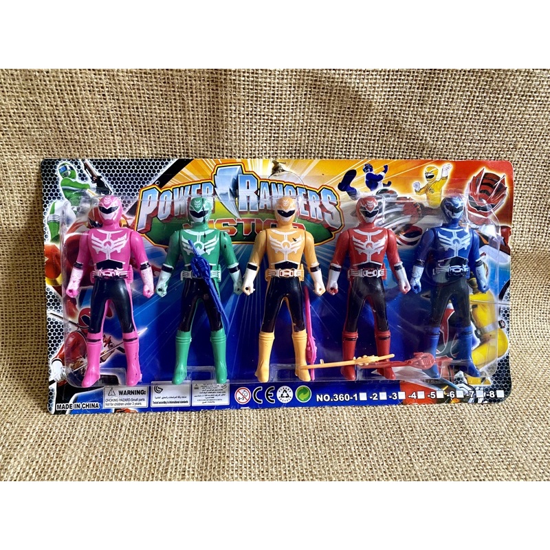 Jual Robot Power Ranger isi 5 | Shopee Indonesia
