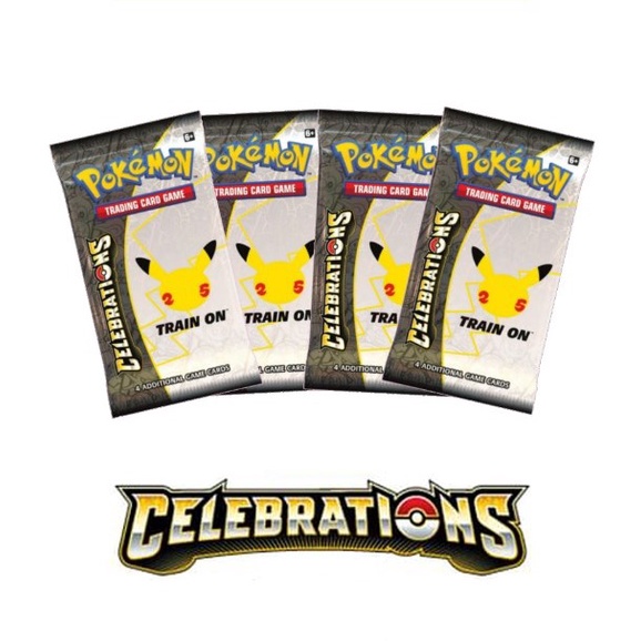 TERMURAH Celebrations Booster Pack  - Pokemon TCG Online (PTCGO)