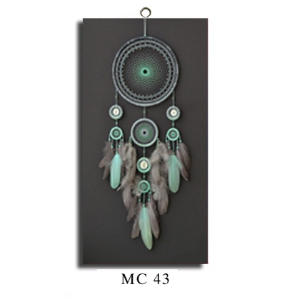 Hiasan Dinding Pajangan Ruang Tamu Dekorasi Kamar Tidur  Walldecor Macrame Poster Kayu Tema Etnik-MC 43
