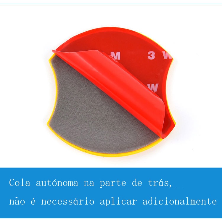 Stiker Hias Pintu Mobil Stiker Pelindung Gagang film Pelindung Kartun Lucu Universal door bowl stickers Anti-Tabrakan strip Permukaan Cat Anti Gores