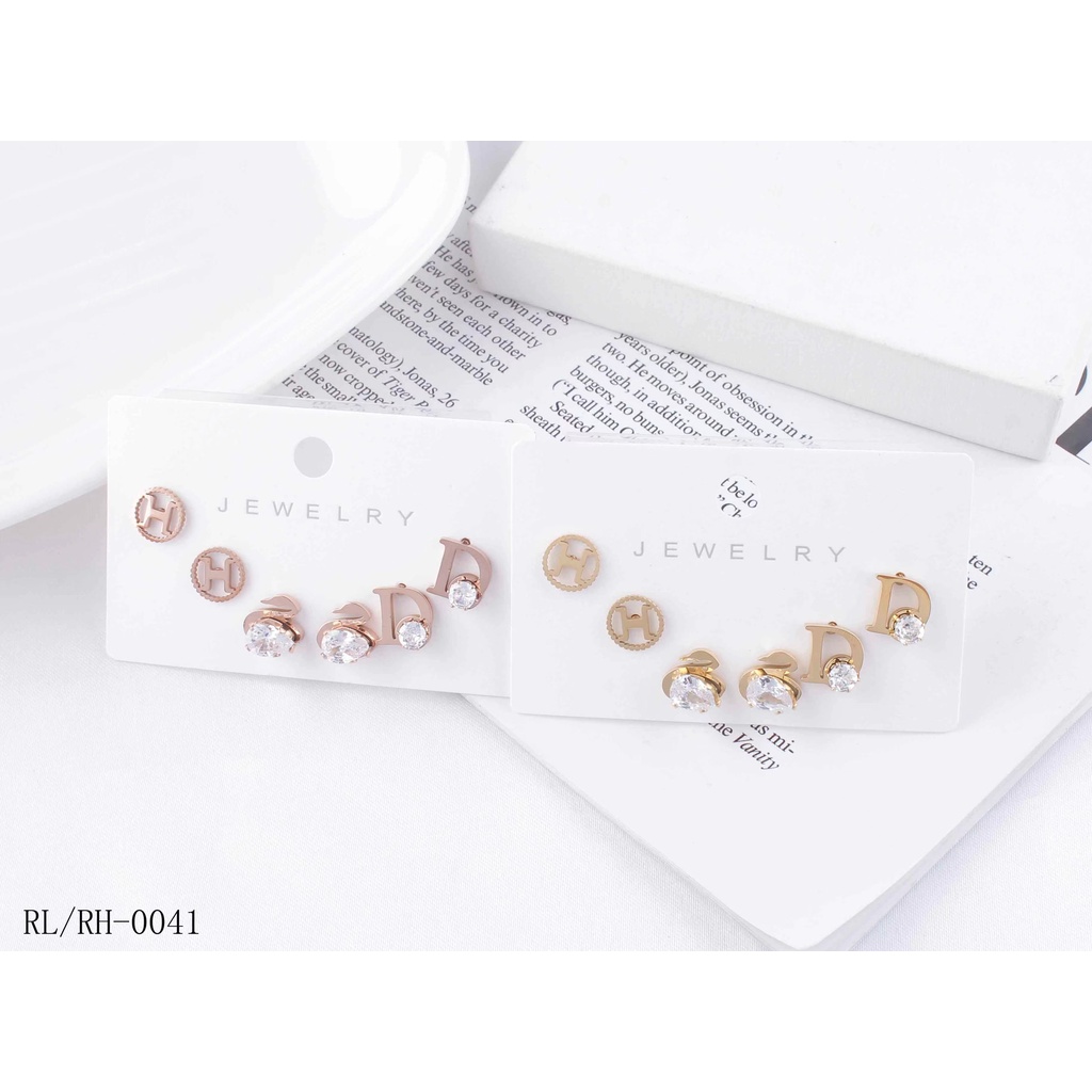 Anting Titanium Perhiasan Fashion 1417/982/1517/0041