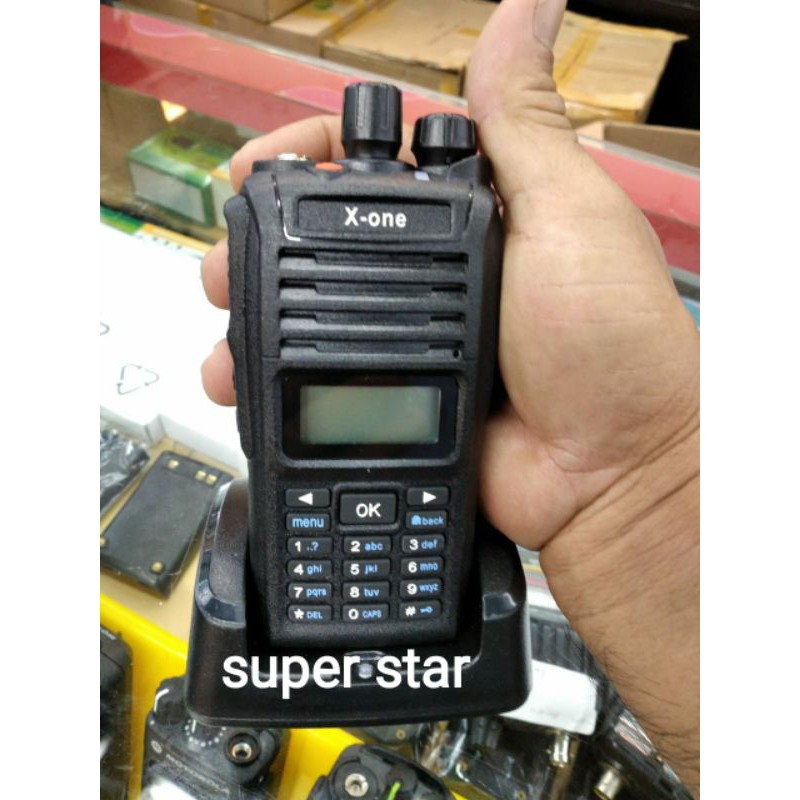 walkie talkie ht x one x999 plus 13 watt ip 68.anti air