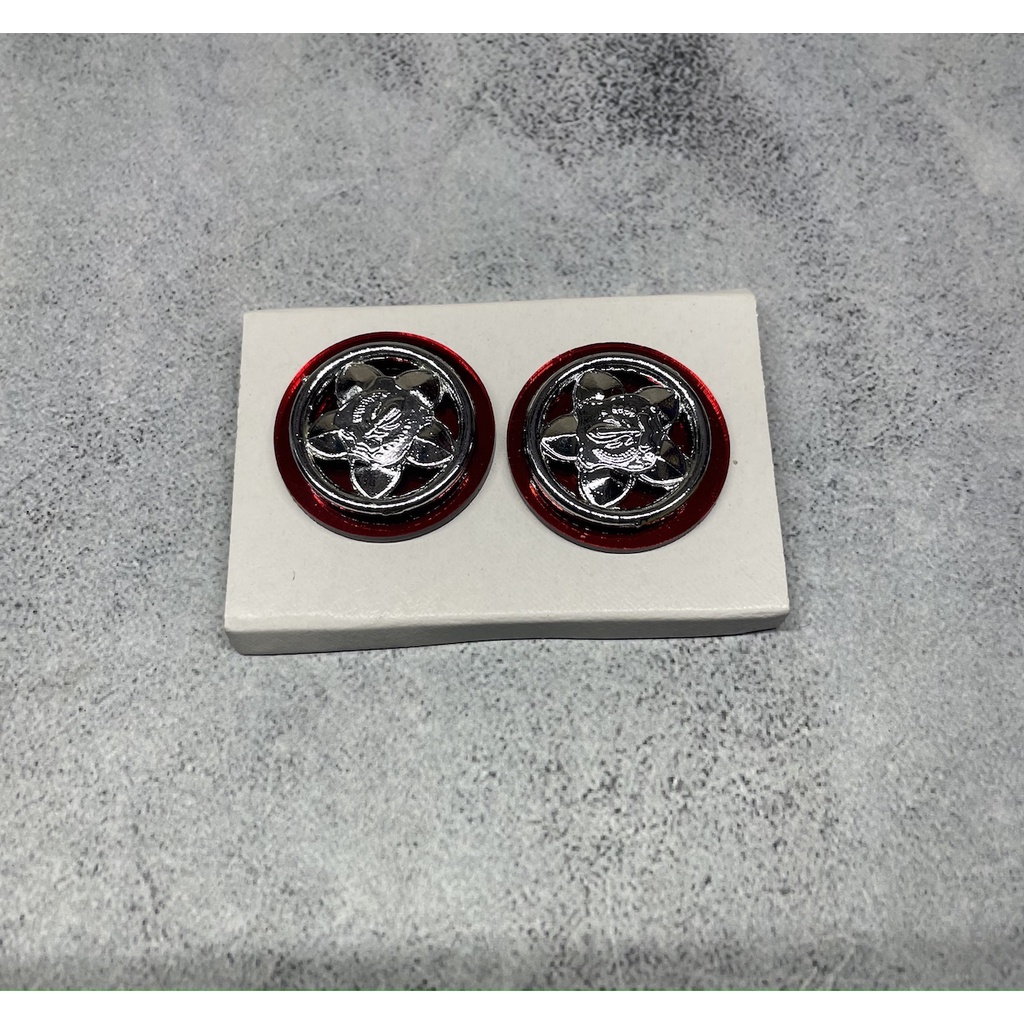 Pin Kerah Satpam - Pin Monogram Satpam - Monogram Security - Monogram Mika -- Silver