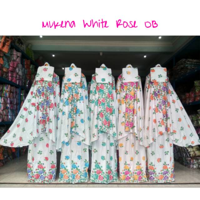 MUKENA DEWASA RANDOM MIX MOTIF RAYON BALI