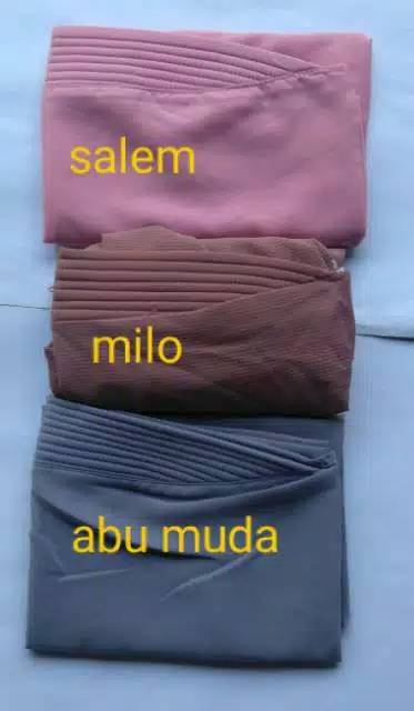 Jilbab Instan Najma 1 Slup Praktis Model Salwa Sherin Motif Abstrak Instant Pad Anti Tembem Antem