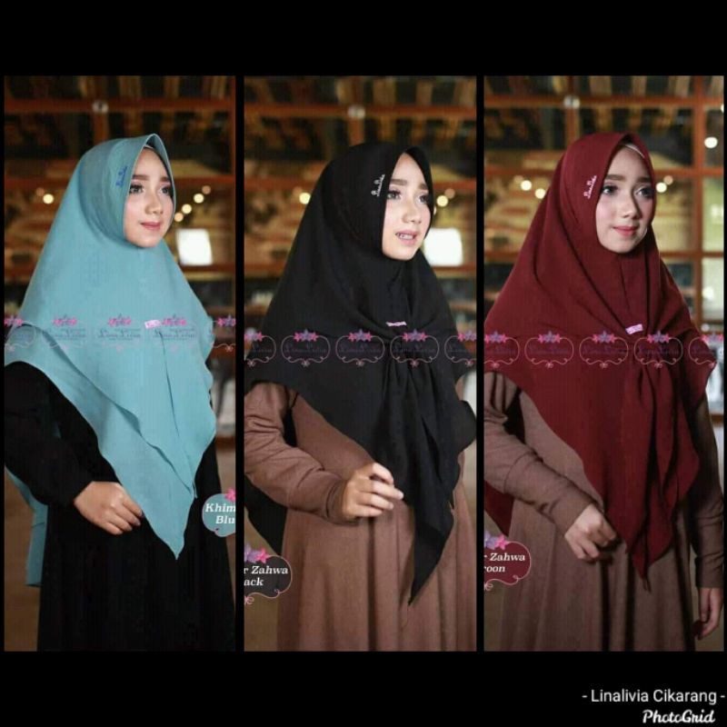 Khimar Zahwa by LinaLivia Hijab