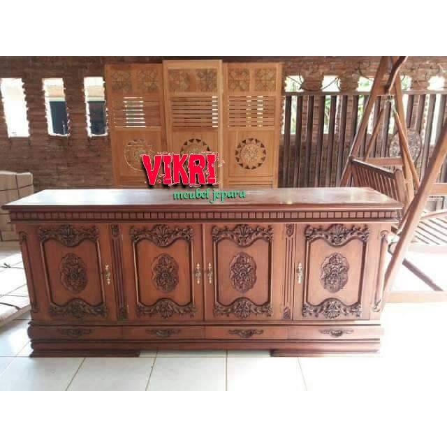 bufet ukir.mebel jepara