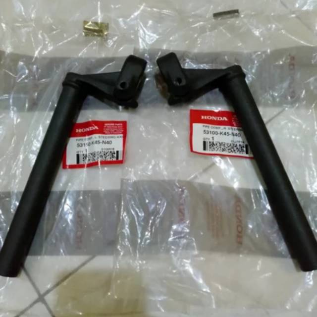 Stangstir stang stir jepit CBR150 R CBR150R led facelift set kanan kiri original ahm