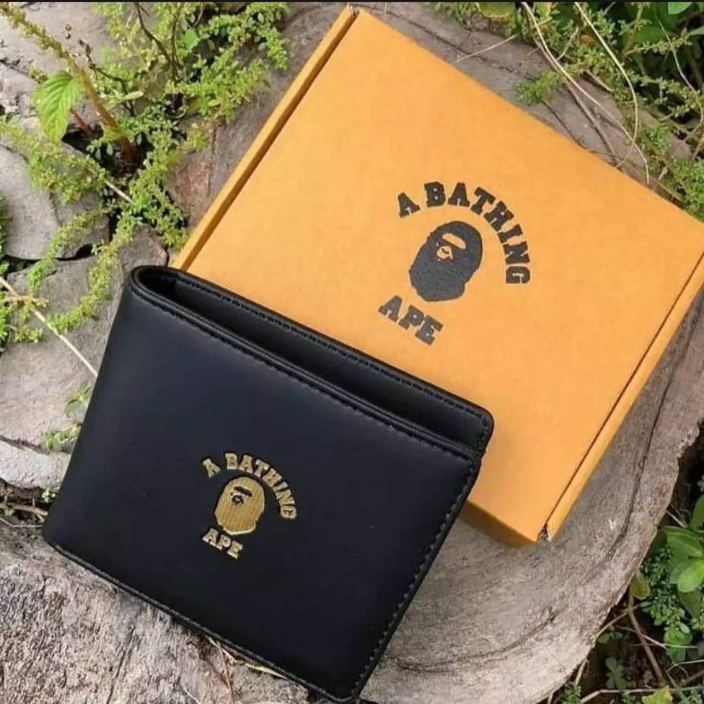 DOMPET BAPE WALLET CLUTCH POUCH MINI POCKET DOMPET BAPE WALLET