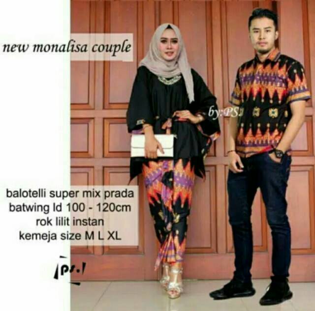 GROSIR BATIK NEW MONALISA COUPLE