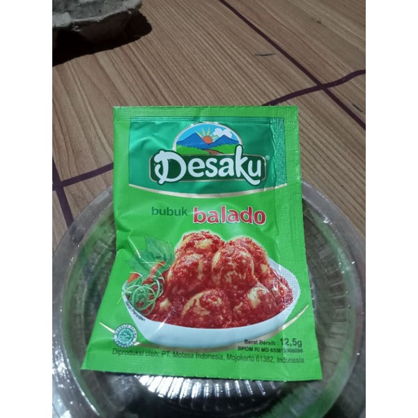 

desaku bubuk balado telur balado 12,5 gran