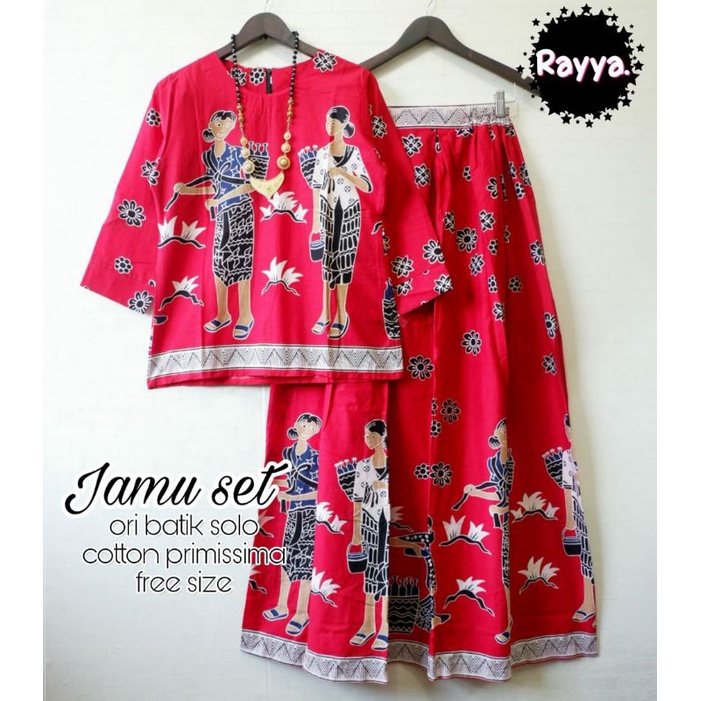 Jamu Set / Setelan Batik Tenun / Calista Set / Maura Set
