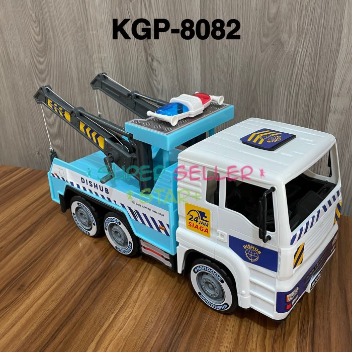 MAINAN ANAK LAKI LAKI MOBIL TRUK DEREK KGP8082 UKURAN BESAR / TRUCK