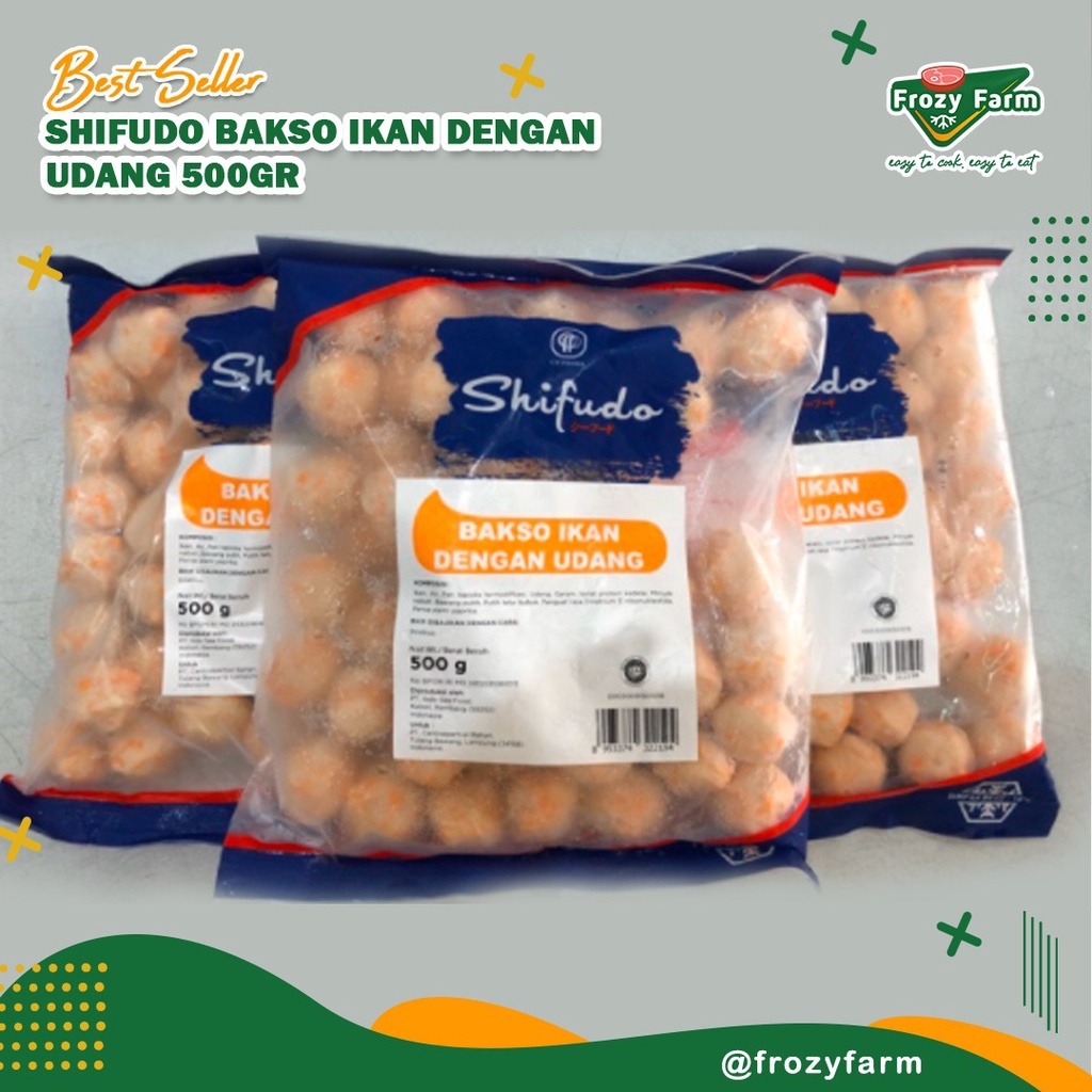 

Shifudo Bakso Ikan / Dengan Udang 500 gram