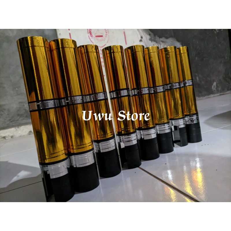 Cover Shock Depan Beat Vario Scoopy (Variasi 03 Warna Gold Silver)