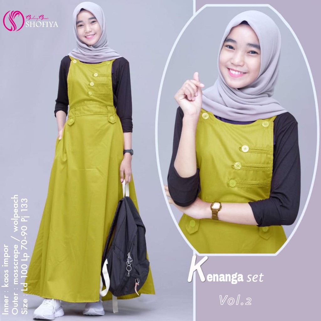 baju anak umur 8 tahun perempuan / gamis anak umur 10 tahun /gamis anak kekinian /gamis anak terbaru