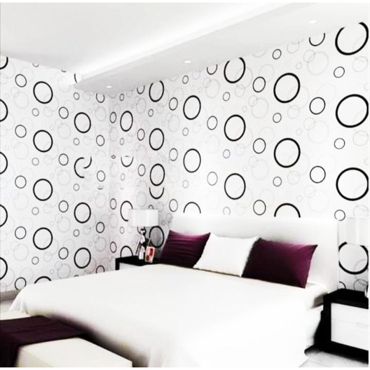 Wallpaper Sticker Dinding Walpaper Stiker Ruang Tamu Walpeper Tembok Kamar Tidur 3d