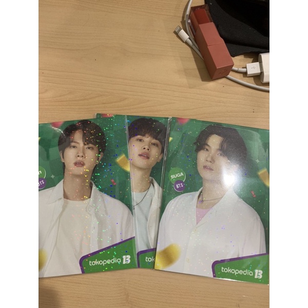 

postcard bts hologram by inggit official