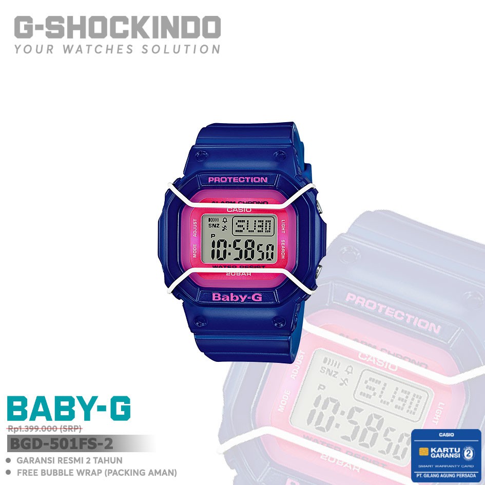 Casio Baby-G BGD-501FS-2 / BGD-501FS-2DR Original