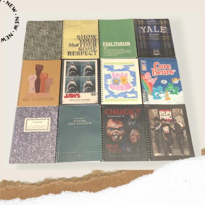 

[RESTOCK] Typo A4 Journal Campus Lined Pages Jurnal Bergaris Grid Notebook Notes