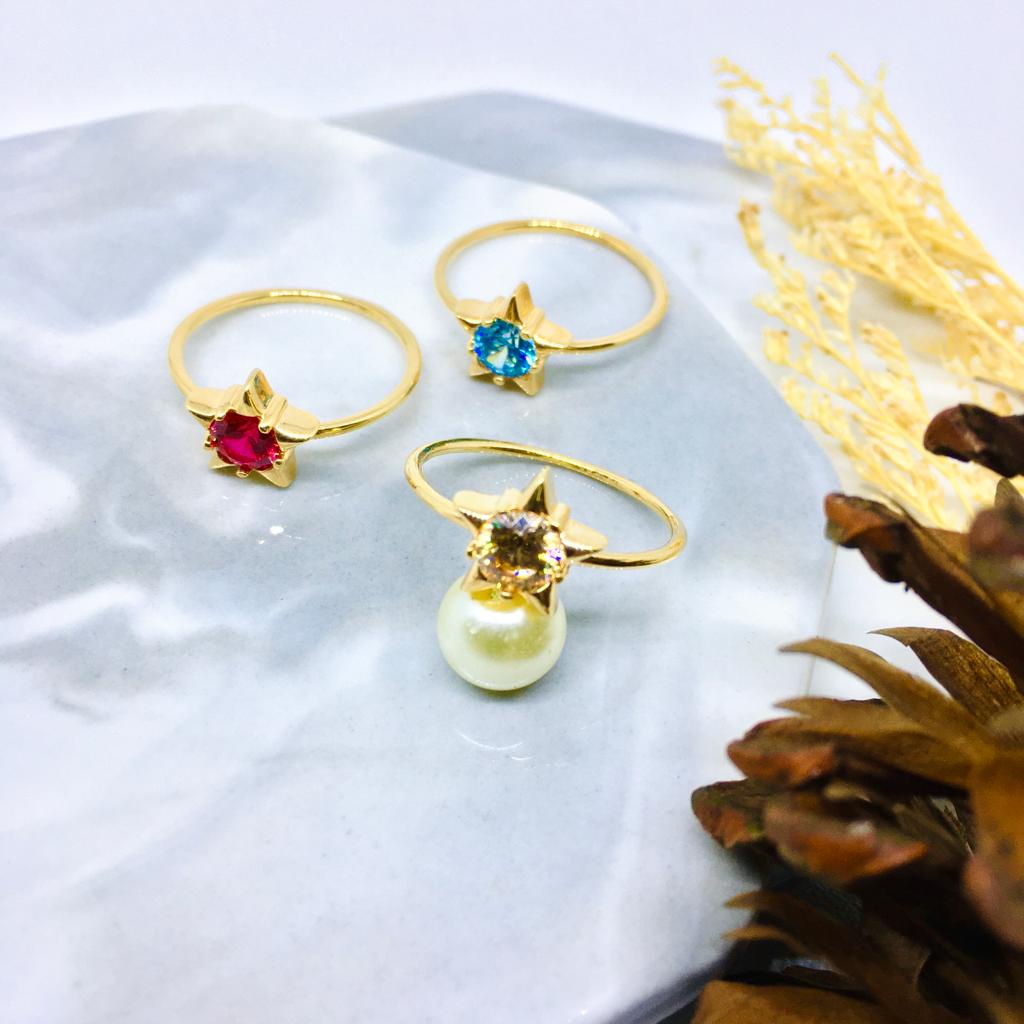 Cincin Emas My Star Birthstone UBS 375/k