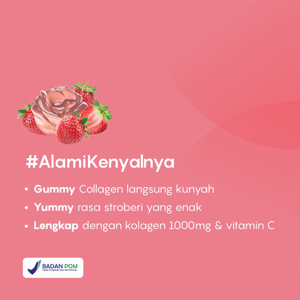 Youvit x Erha Collagen - Youvit Collagen 1 Pouch Isi 14 Gummies