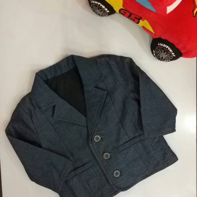 KH096 BLAZER OUTWEAR JAS  BAYI  ANAK LAKI  LAKI  COW KOREA 