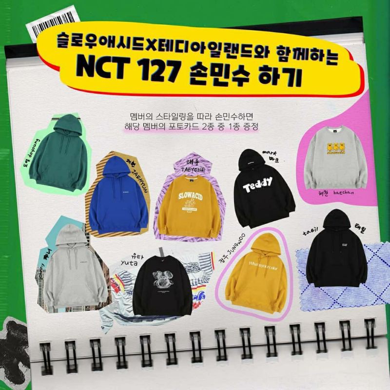 NCT 127 X Teddy Island Slow acid