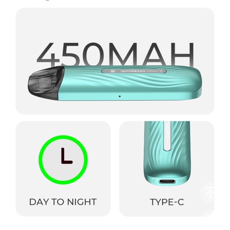 VAPORESSO OSMALL 2 Pod System Kit 450mAh 2ML