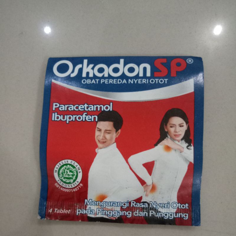 Oskadon Sp obat nyeri otot isi 4tablet