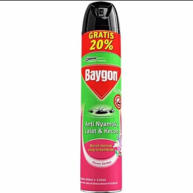 Baygon Spray Baygon Aerosol 600ml+120ml