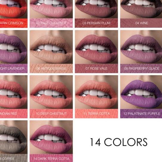 FOCALLURE Matte Creamy Liquid Lipstick Series Waterproof