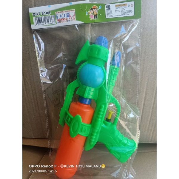 OCT 8108 mainan anak edukasi pistol air besar / mainan tembak air besar super bagus