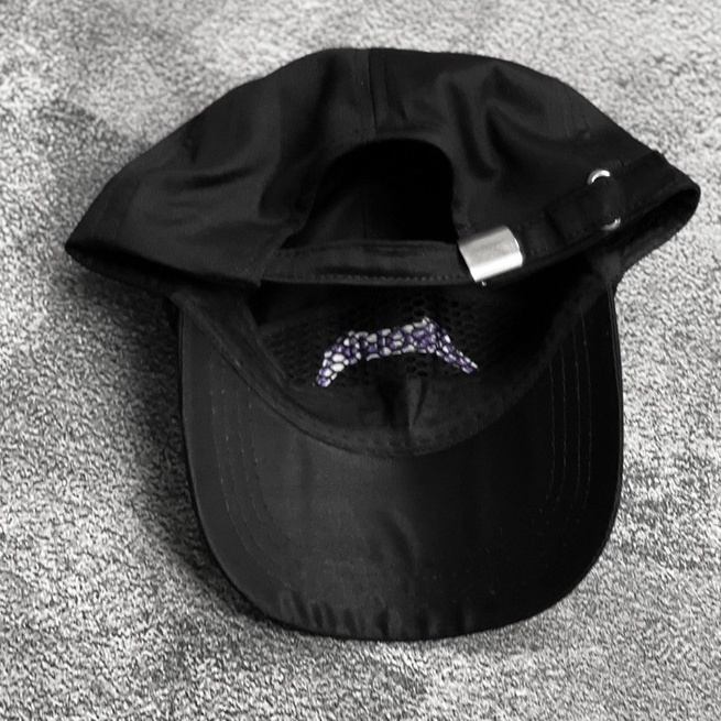 TOPI POLO BORDIR HITAM / POLO CAP BORDIR HITAM