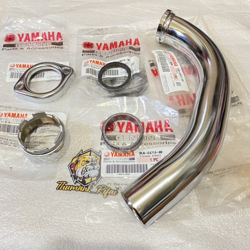 LEHER KNALPOT RX KING PLUS MUR RING PAKING KOMPLIT RXKING RXK RX KING NEW ORIGINAL