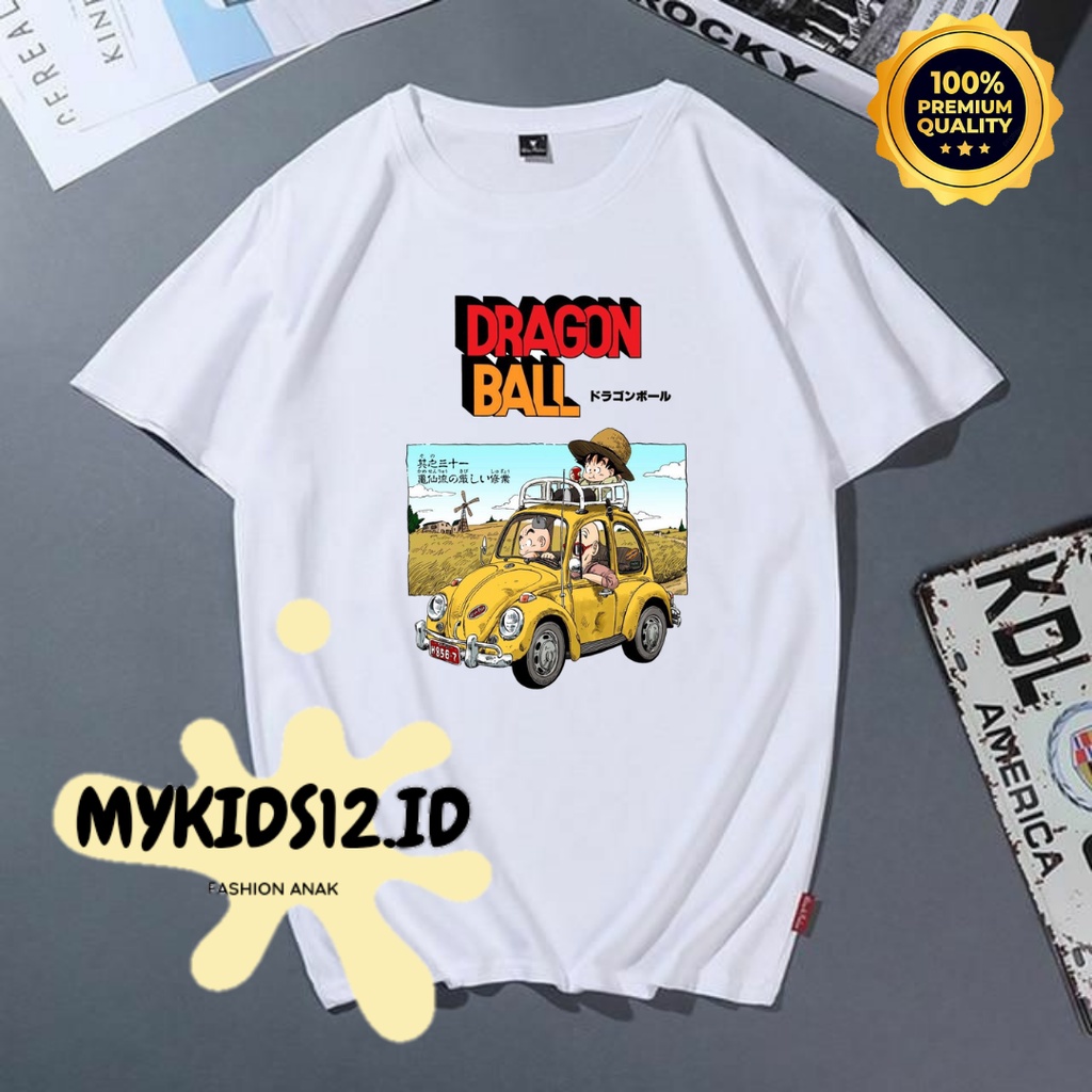 BAJU KAOS ANAK LAKI-LAKI DRAGON BALL FASHION ANAK UNISEX