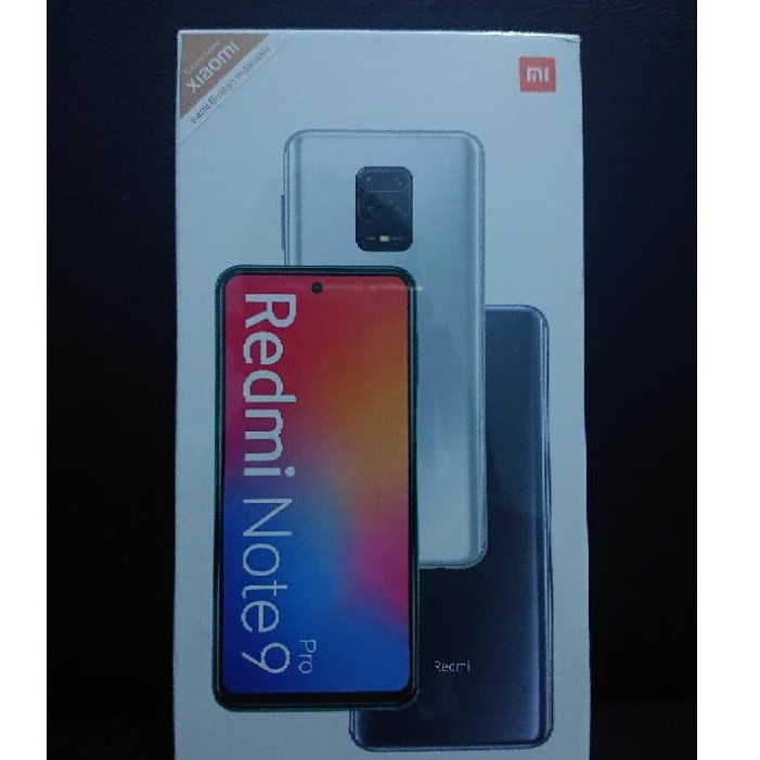 Xiaomi Redmi Note 9 Pro 8/128GB Grey Baru Murah Segel Garansi Resmi