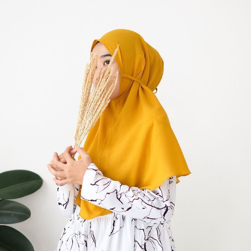 Bergo tali jilbab instant bergo maryam khimar instant diamond