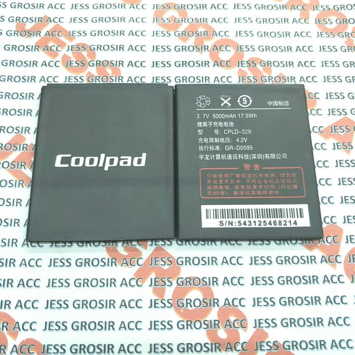 Baterai Original COOLPAD CPLD-329 CPLD 352 , 8297 F1 Plus 8297W HA-30B