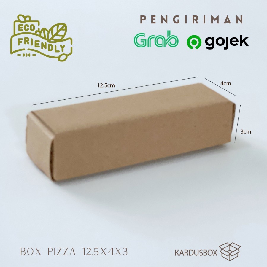 

10pcs Kardus Box Pizza [12.5x4x3cm]