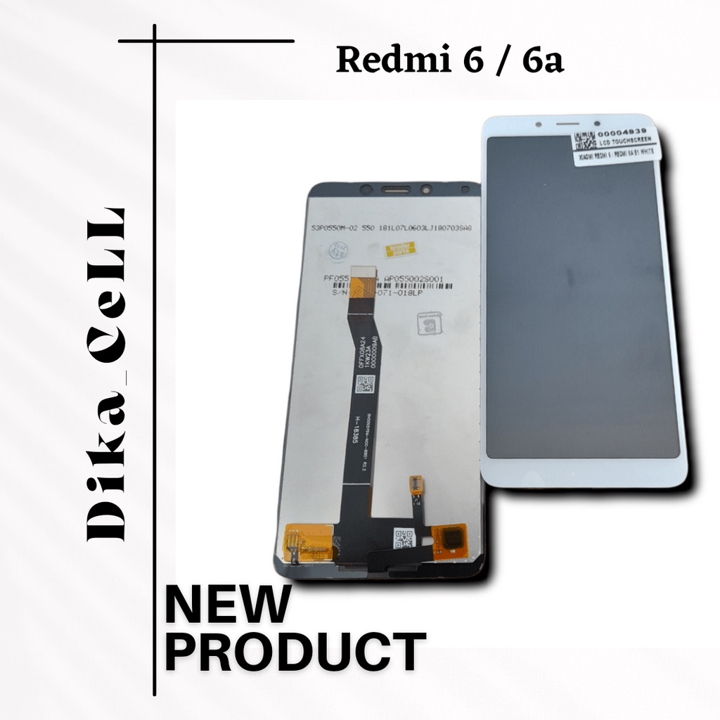 LCD TOUCHSCREEN XIOMI REDMI 6A / REDMI 6 ORI E1