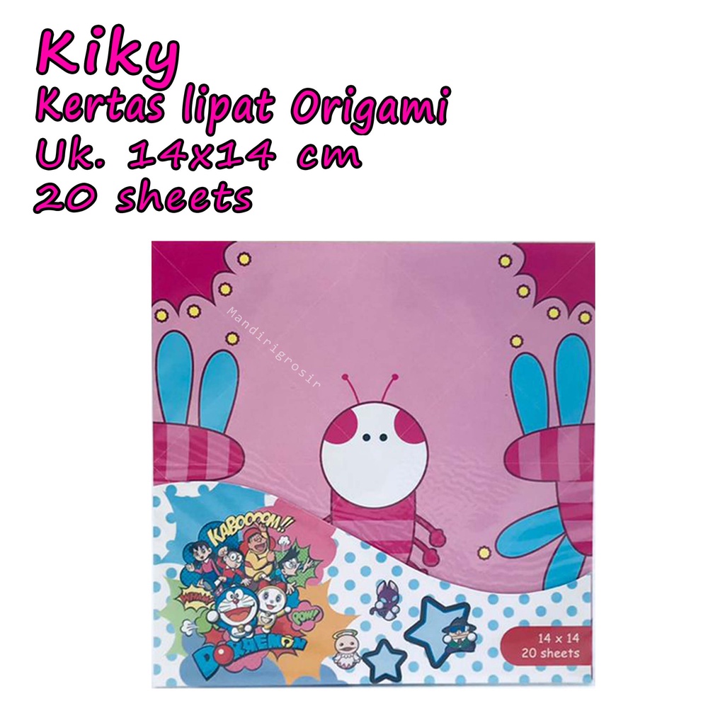 Kertas lipat origami * Kiky * Enchantimals Atp80 * Uk.14x14 20sheets