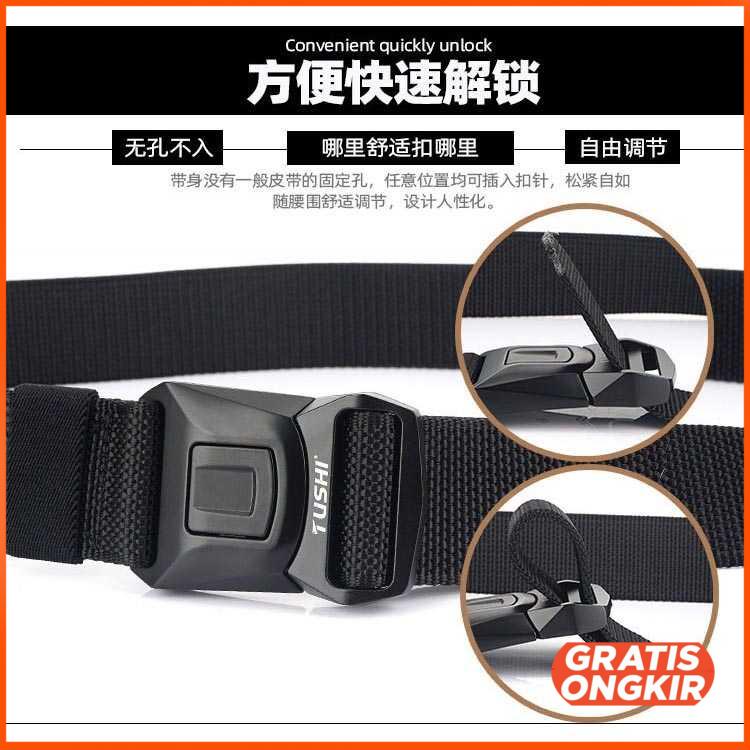 Tali Ikat Pinggang Nilon Military Tactical 125cm - S2732