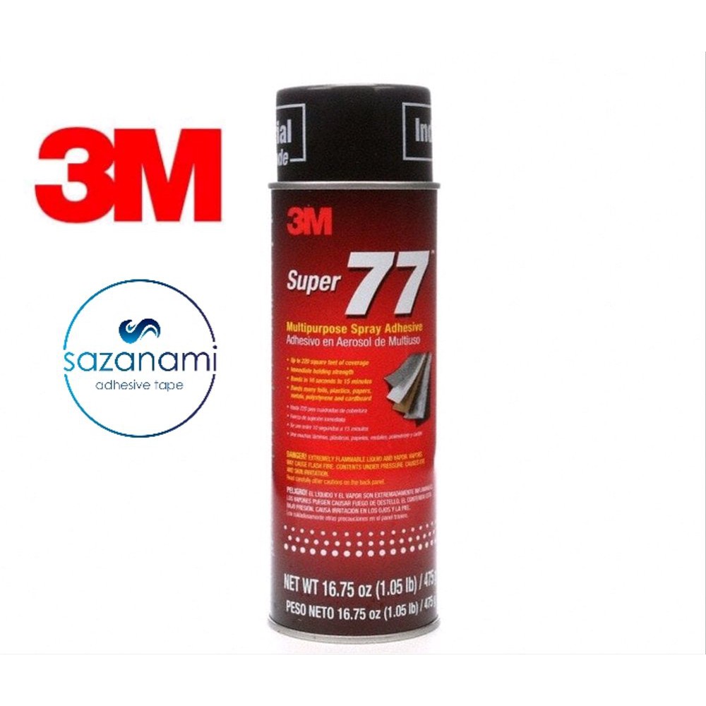 

LEM 3M SUPER 77 LEM SEMPROT SERBAGUNA SPRAY ADHESIVE LEM SERBAGUNA 3M Murah